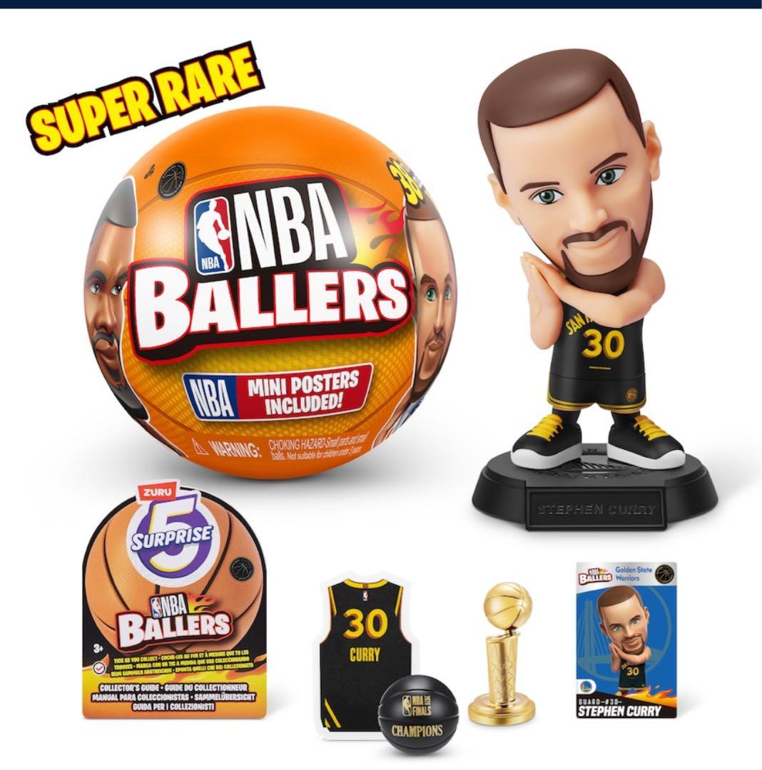 NBA BALLERS カリー　　スーパーレア NBA Ballers zuru 5 surprise Stephen Curry super rare 2023 | eBay