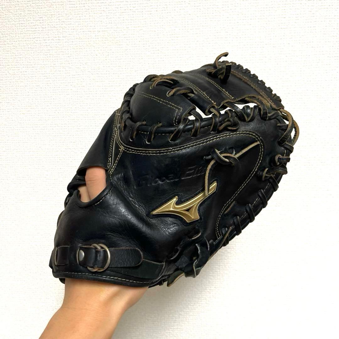 909 ミズノ グローバルエリート 即戦力 軟式 キャッチャーミット
