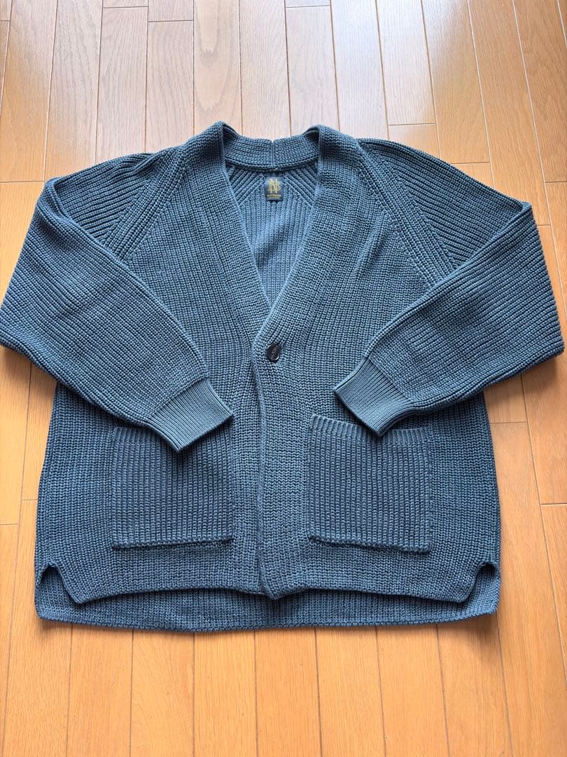 トップス BATONER 25SS SIGNATURE 1BUTTON CARDIGAN BATONER＞SIGNATURE 1BUTTON CARDIGAN/シグネチャー 1ボタン カーディガン