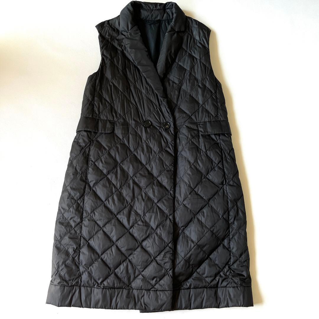 2XL希少サイズ44✨マックスマーラ　the cube キルティングダウンジレ 関税送料込】MAX MARA THE CUBE TREGIC キルティング ジレ (Max Mara