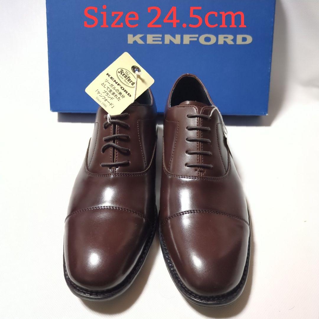 KENFORD ビジネスシューズ KP84AB ダークブラウン 24.5cm - メルカリ