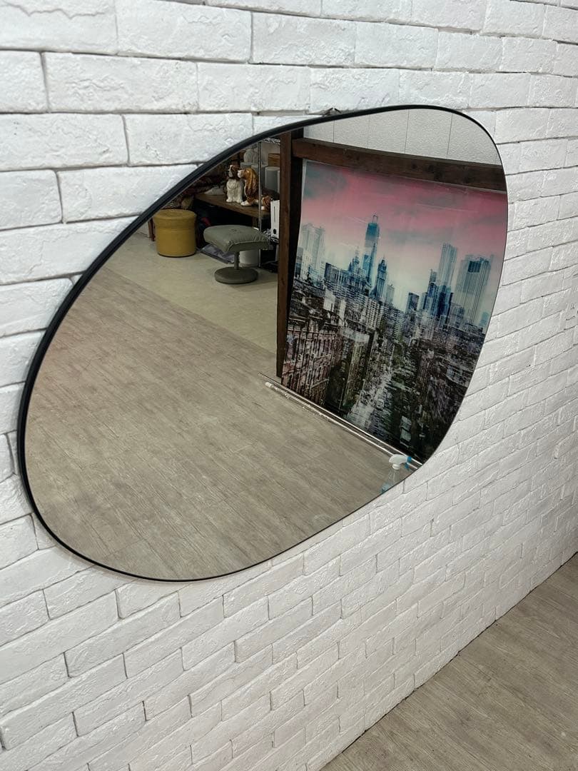 東京都内23区配送無料】zara 鏡 ミラー 壁掛け 110x80cm 大 - メルカリ