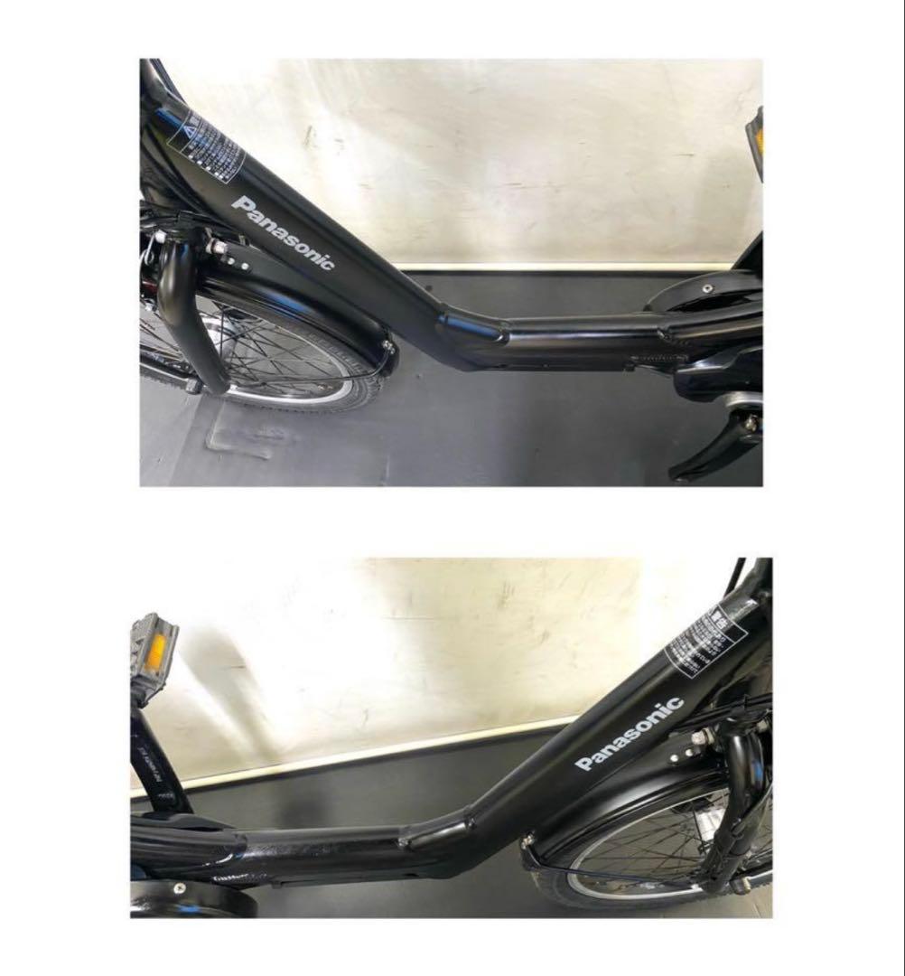 1年保証 パナソニック ギュットアニーズ 20インチ 黒色 電動アシスト