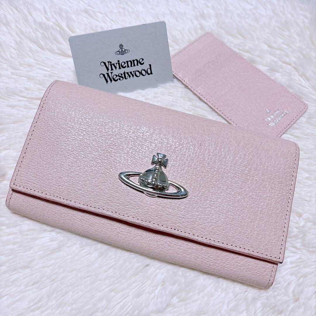 ♡極美品♡限定♡ヴィヴィアンウエストウッド 長財布 ピンク オーブ