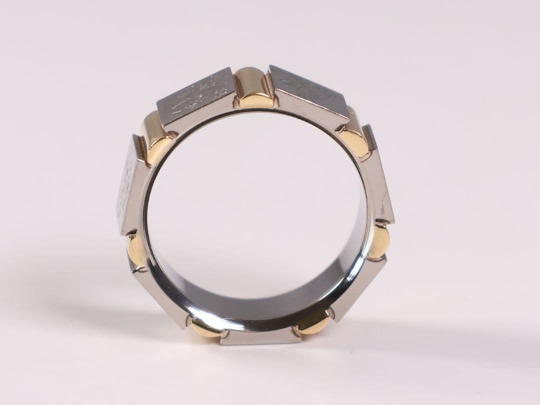 チタン K18 七福神 刻印 リング 指輪 10号 TITAN【CM368】 - メルカリ