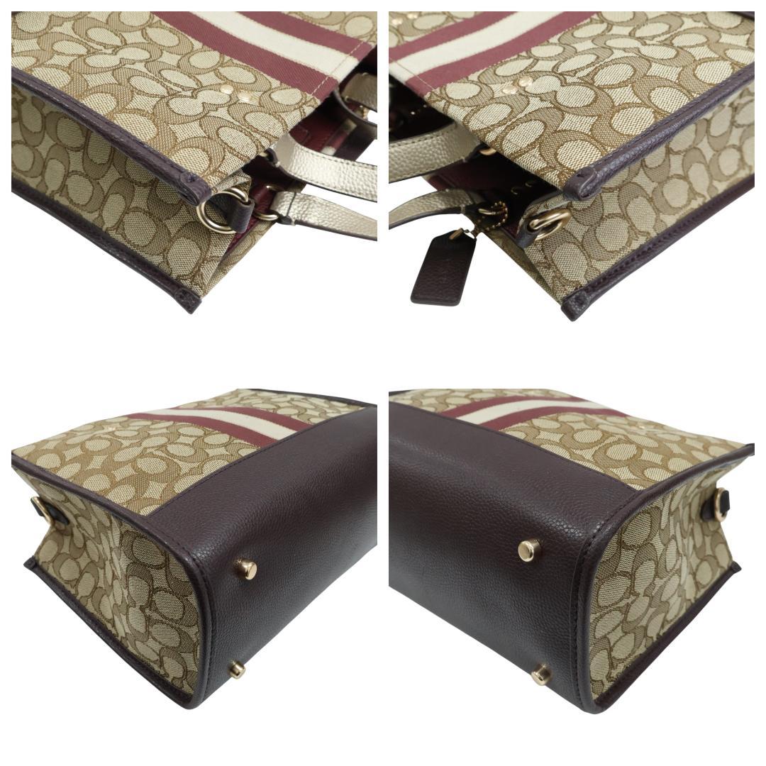 極美品 COACH コーチ トートバッグ 2way デンプシー C8407 - メルカリ