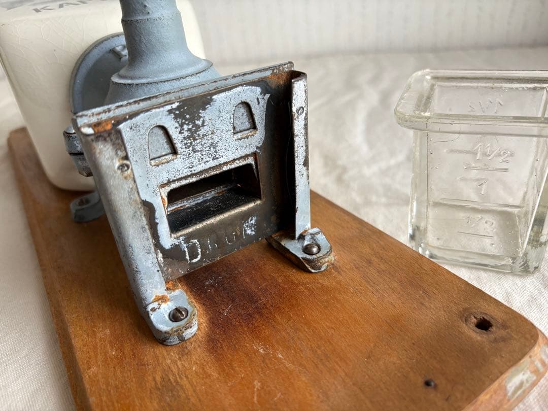 アンティーク 壁掛けコーヒーグラインダー コーヒーミル - メルカリ