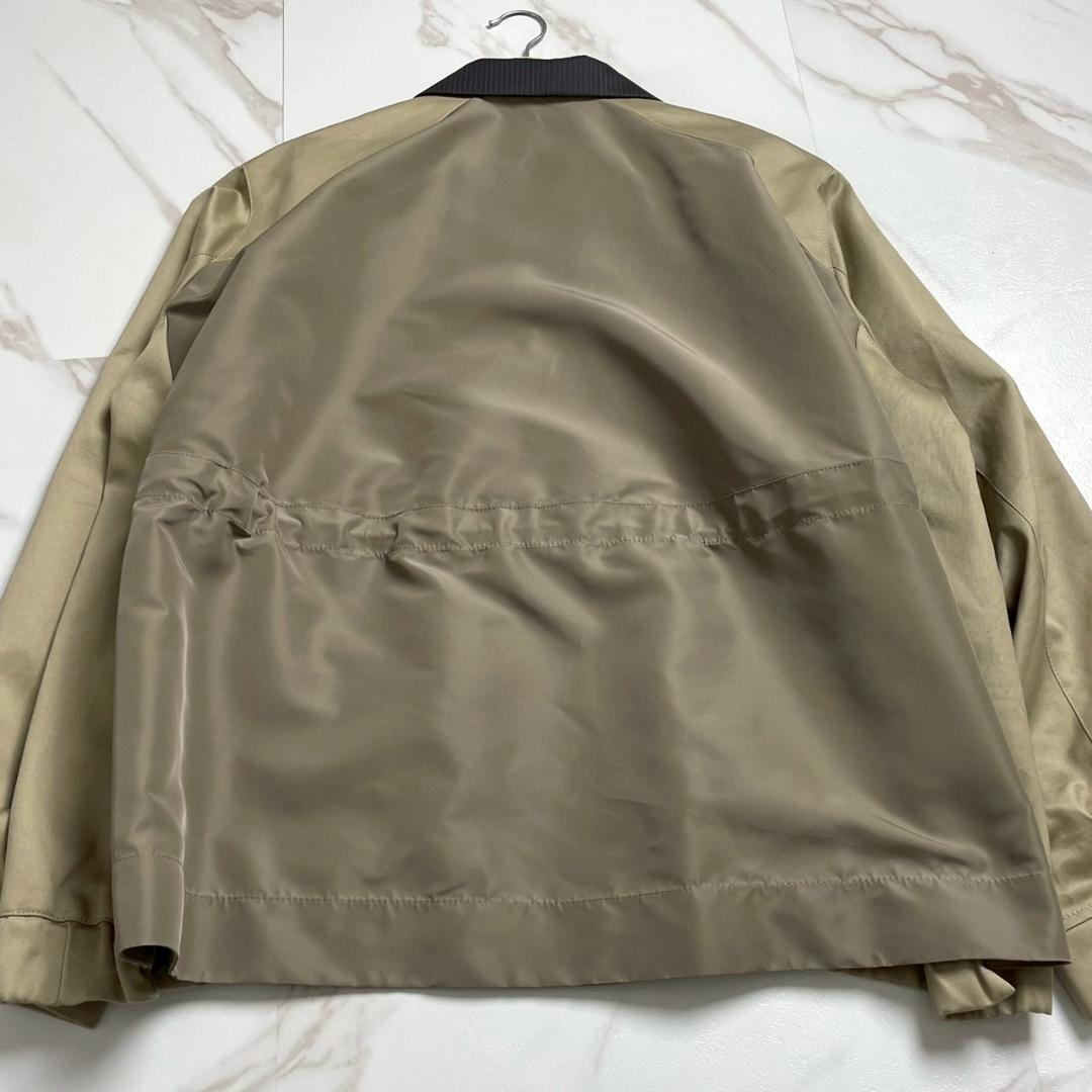 25ss 極美品 sacai Doeskin Mix Jacket ドッキング - メルカリ
