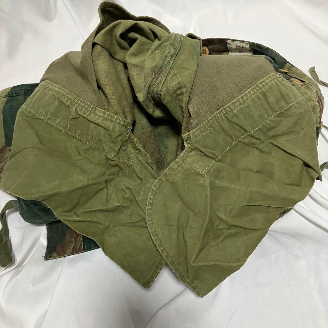 ベルギー軍 希少サイズ2 ブラッシュストロークカモ 実物 ヴィンテージ