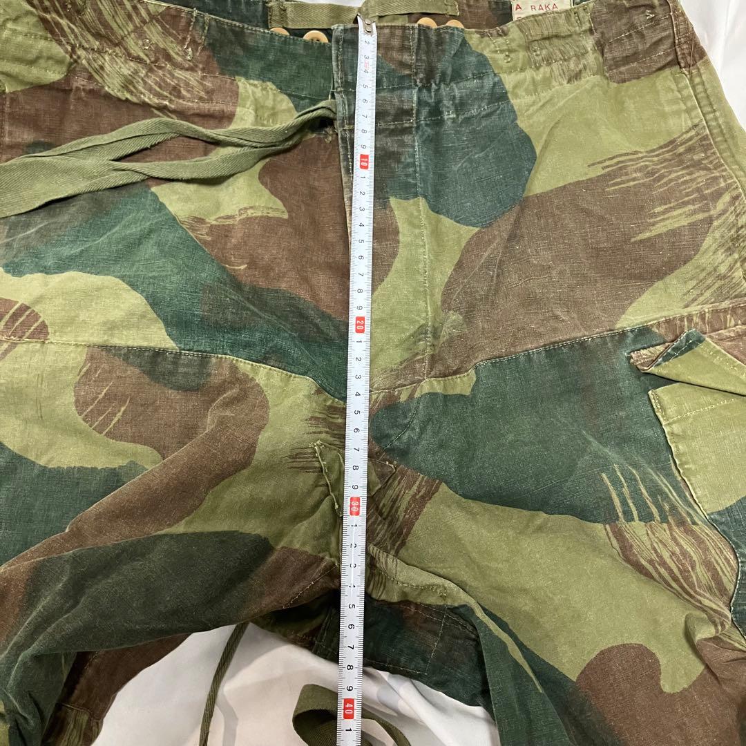 ベルギー軍 希少サイズ2 ブラッシュストロークカモ 実物 ヴィンテージ