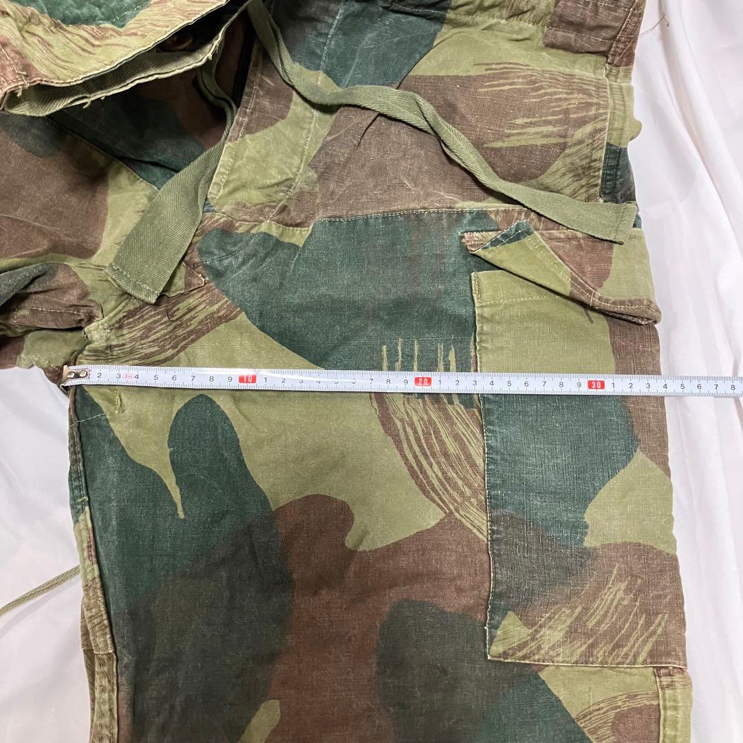 ベルギー軍 希少サイズ2 ブラッシュストロークカモ 実物 ヴィンテージ