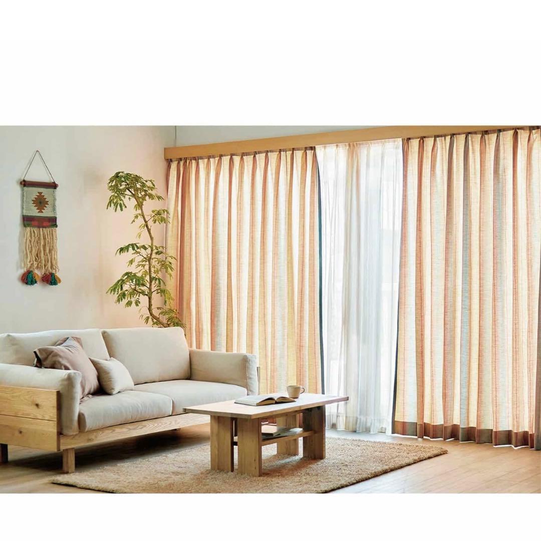 美品】unico ウニコ OOZE ウーズ ドレープカーテン 2倍ヒダ - メルカリ