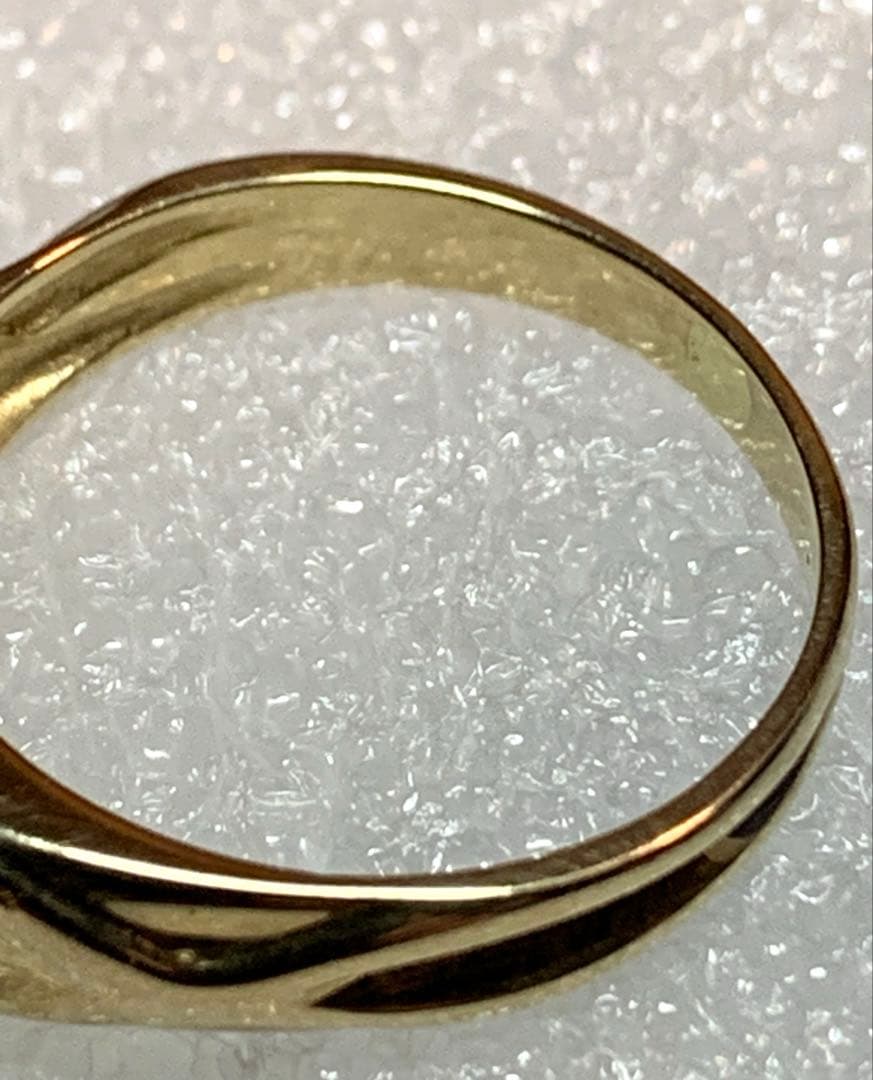 14K ペリドット リング 3.85ｇ