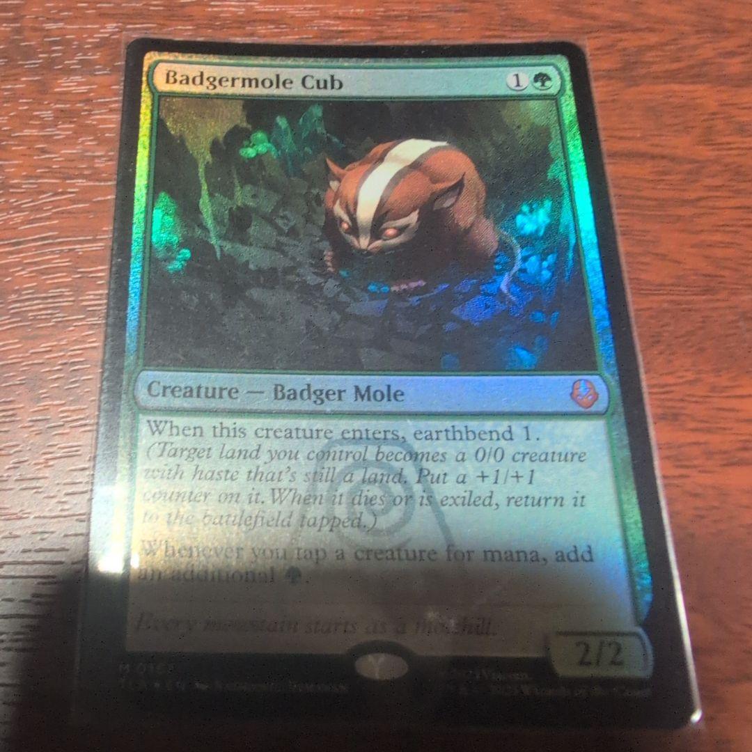 アナグマモグラの仔　英語Foil MTG アナグマモグラの仔 英語版 - メルカリ