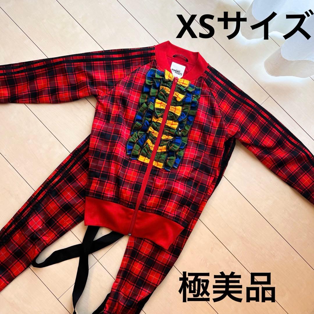 adidas ジェレミースコット チェック柄ジャージ - メルカリ