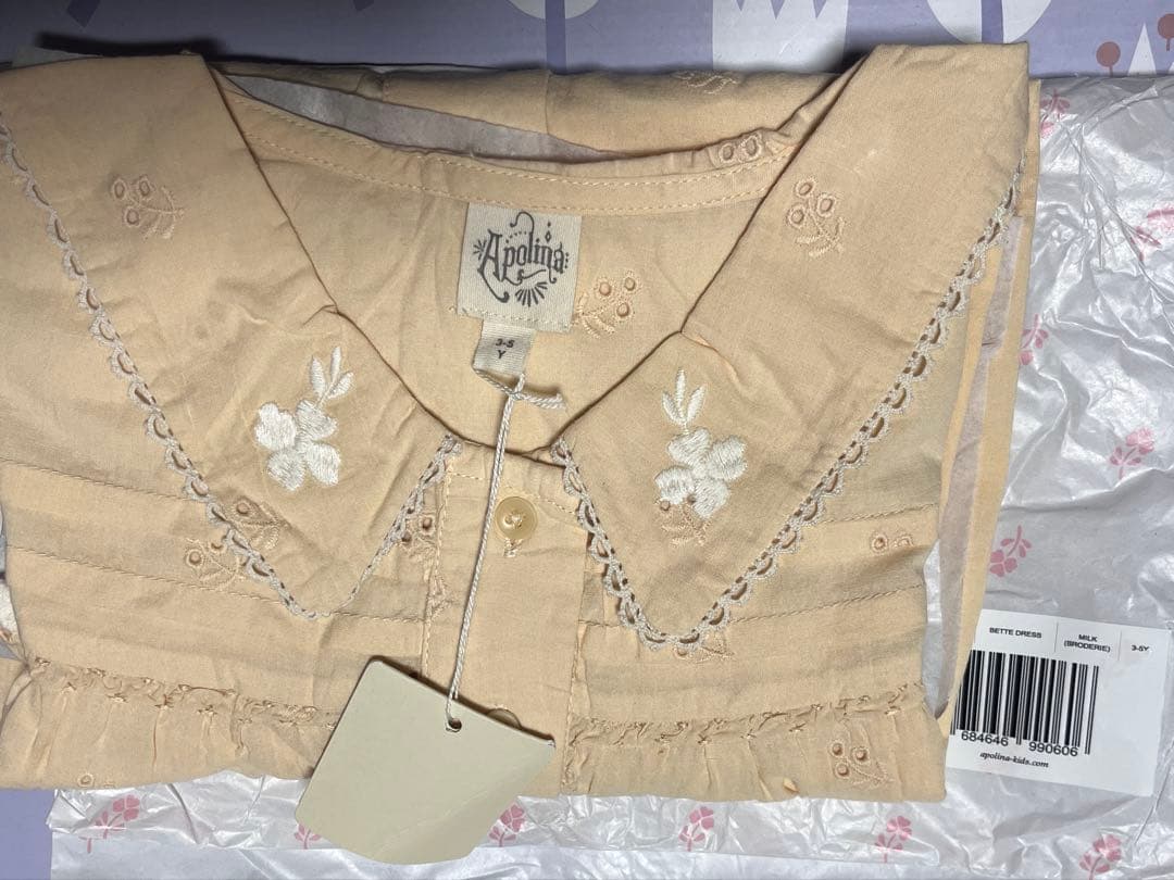 新品未使用Apolina Bette Dress - Milk 3-5y - メルカリ
