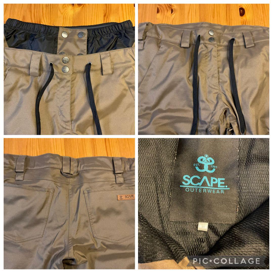 SCAPE×Mark Gonzalesコラボ スノボウエア セットアップ