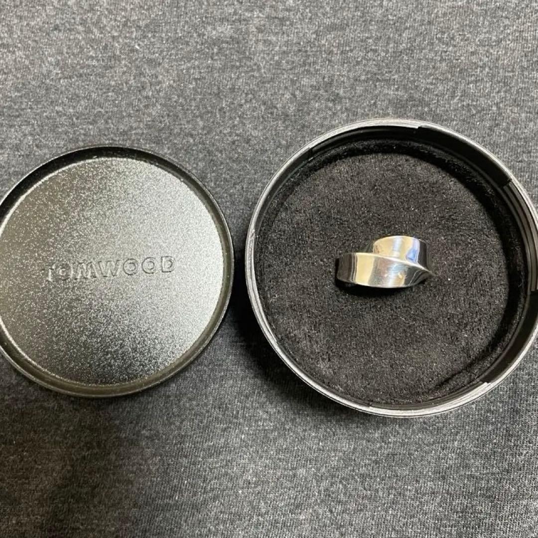 TOM WOOD トムウッド　インフィニティ　バンド　　リング　58 18号 Infinity Band Medium - Tom Wood Project Official Online Store