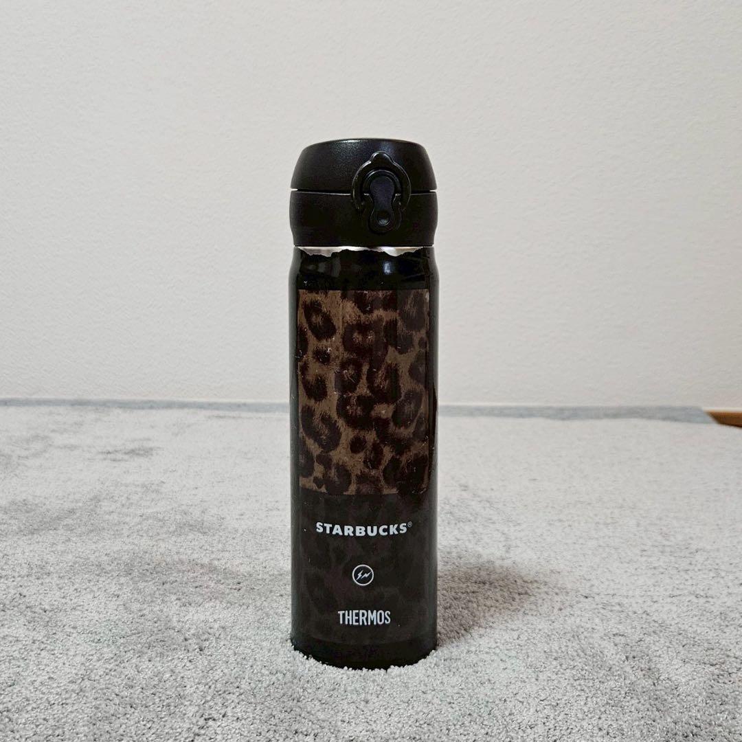 STARBUCKS THERMOS ヒョウ柄水筒レオパード柄サーモスタンブラー