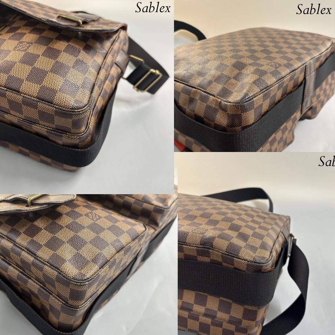 超極美品】ルイヴィトン ダミエ エベヌ ブロードウェイ N42270 メンズ