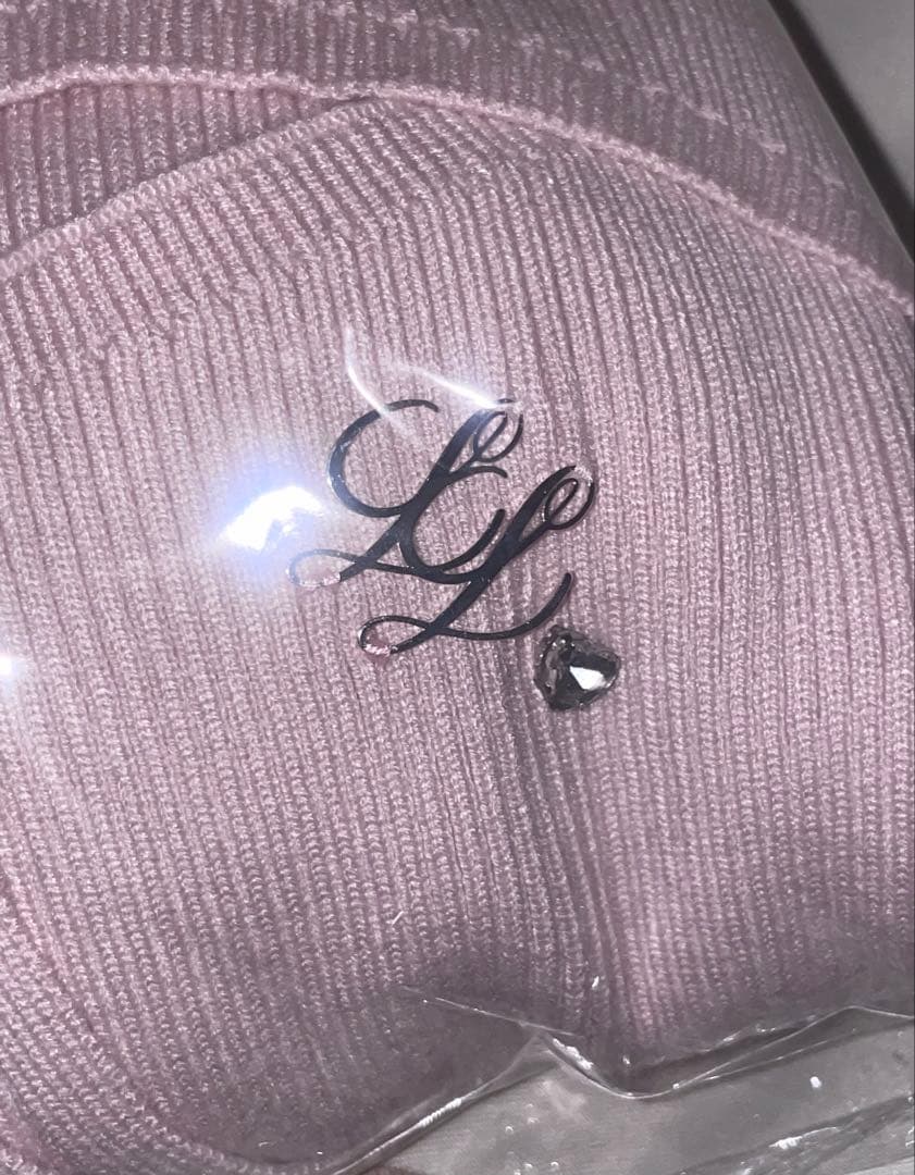 Lumignon ルミニョン Fur knit onepiece ピンク - メルカリ