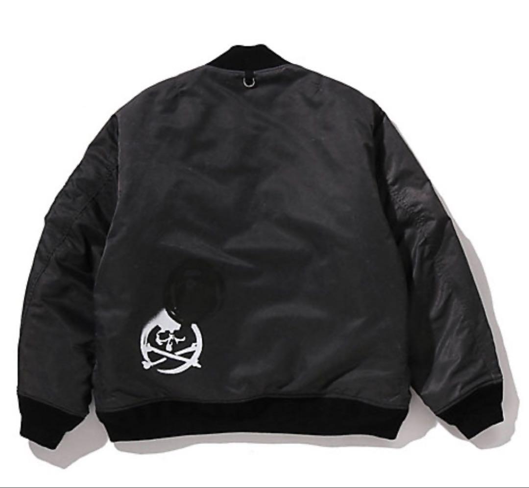 BAPE mastermind JAPAN Bomber Jacket XL 黒 - メルカリ