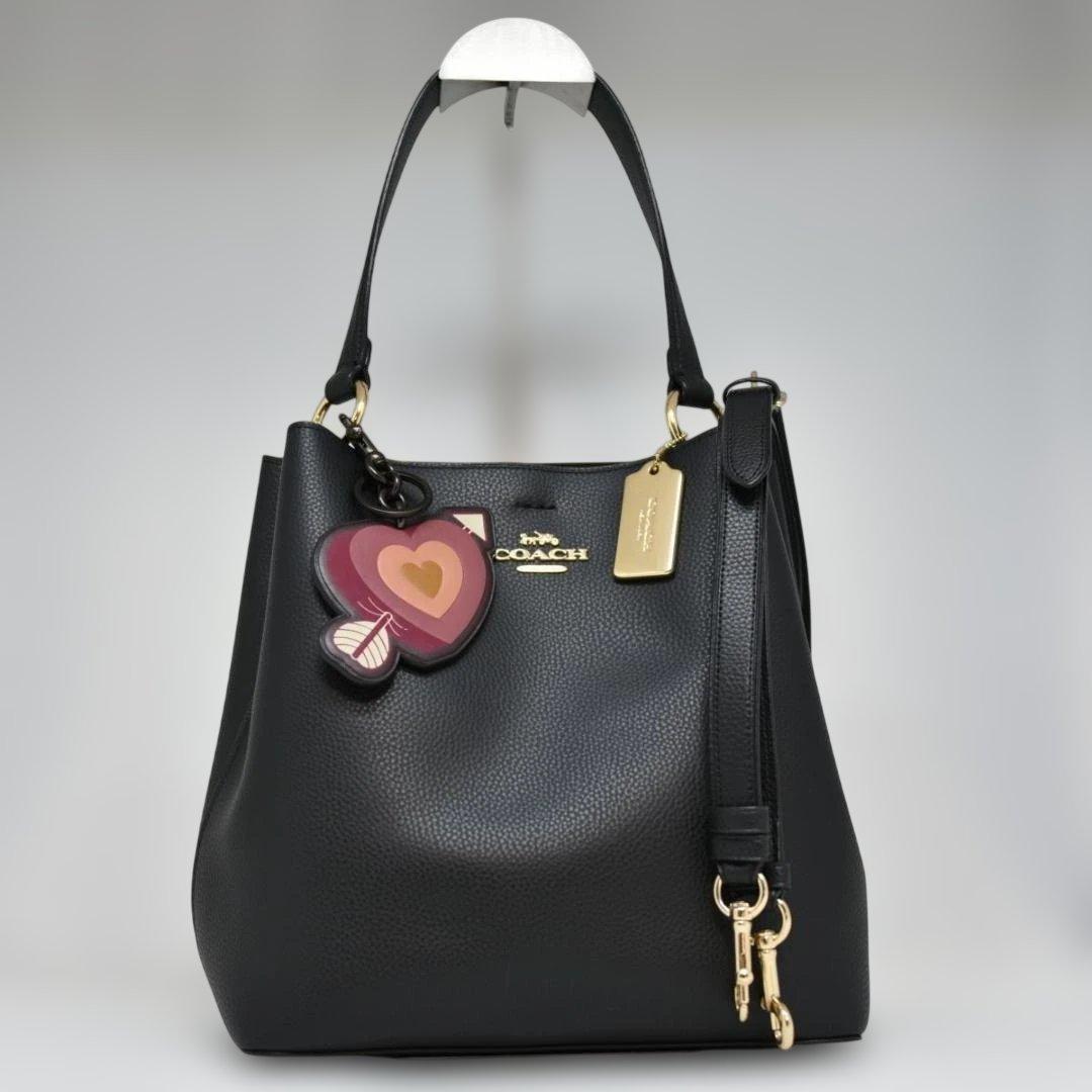 コーチ 2WAY スモールタウンバケット ショルダーバッグ 91122 - メルカリ