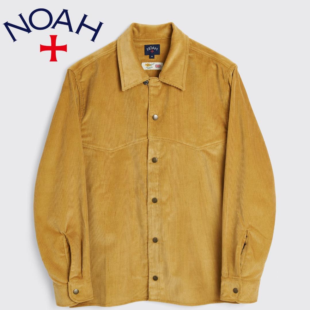 新品□NOAH ブリスベンモス ウエスタンコーデュロイシャツ ジャケット