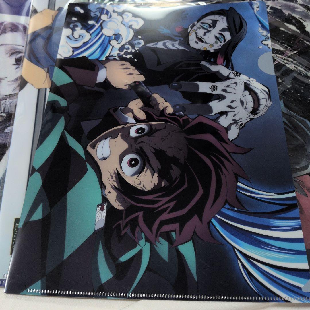 鬼滅の刃 クリアファイル 全集中展 誕生祭 ハロウィン 冨岡義勇 不死川