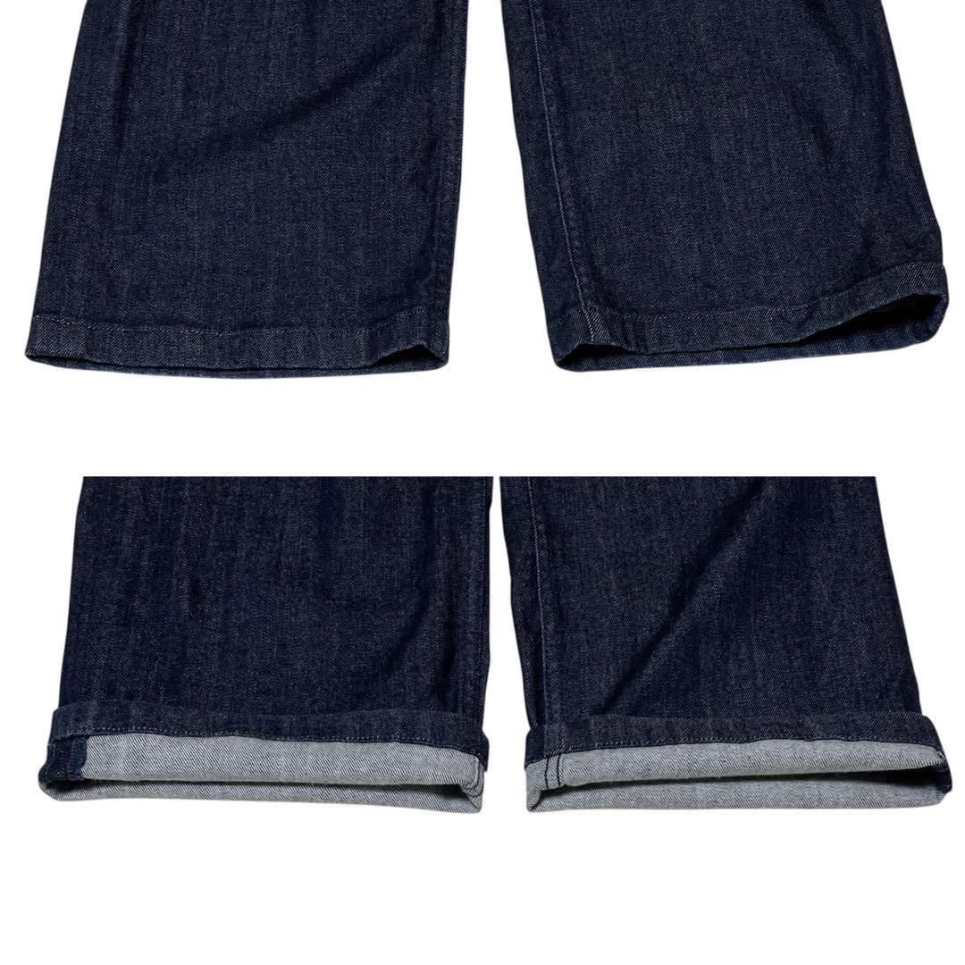 美品】YANUK LILITH 57103070 ワイドデニム W26