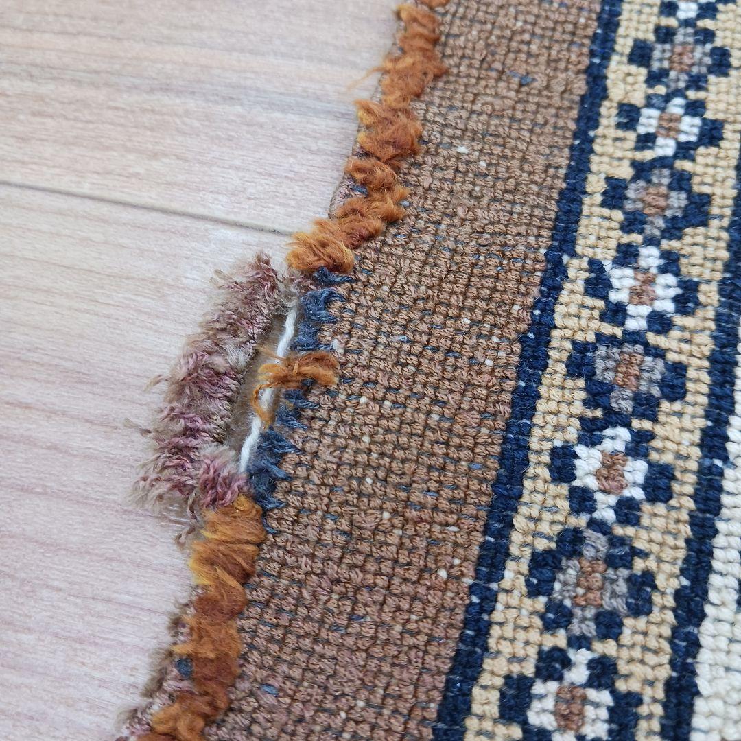 Y3062 インド製 絨毯 ポリエステル 206×150㎝