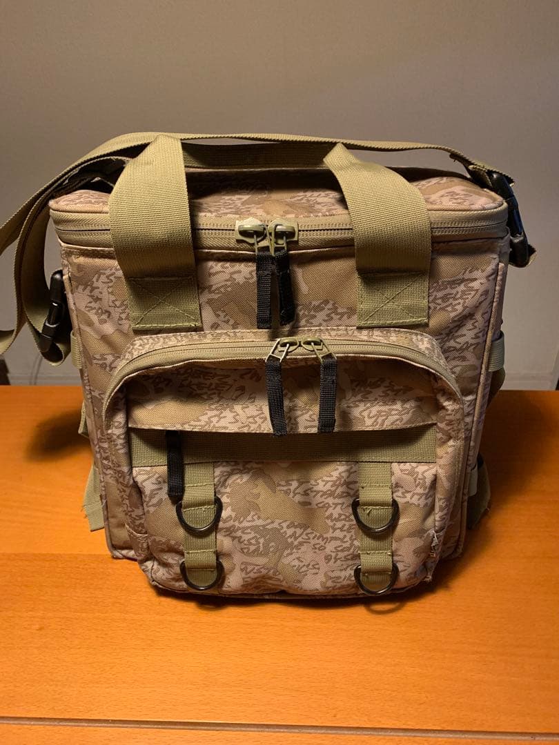 STUSSY 迷彩柄 レコードバッグ STUSSY 迷彩柄 レコードバッグ STUSSY 迷彩柄 レコードバッグ 90s OLD