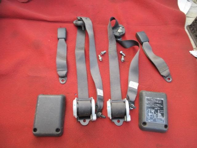 ハイゼセットカーゴ クルーズ取り外し リアシートベルト左右 S321V