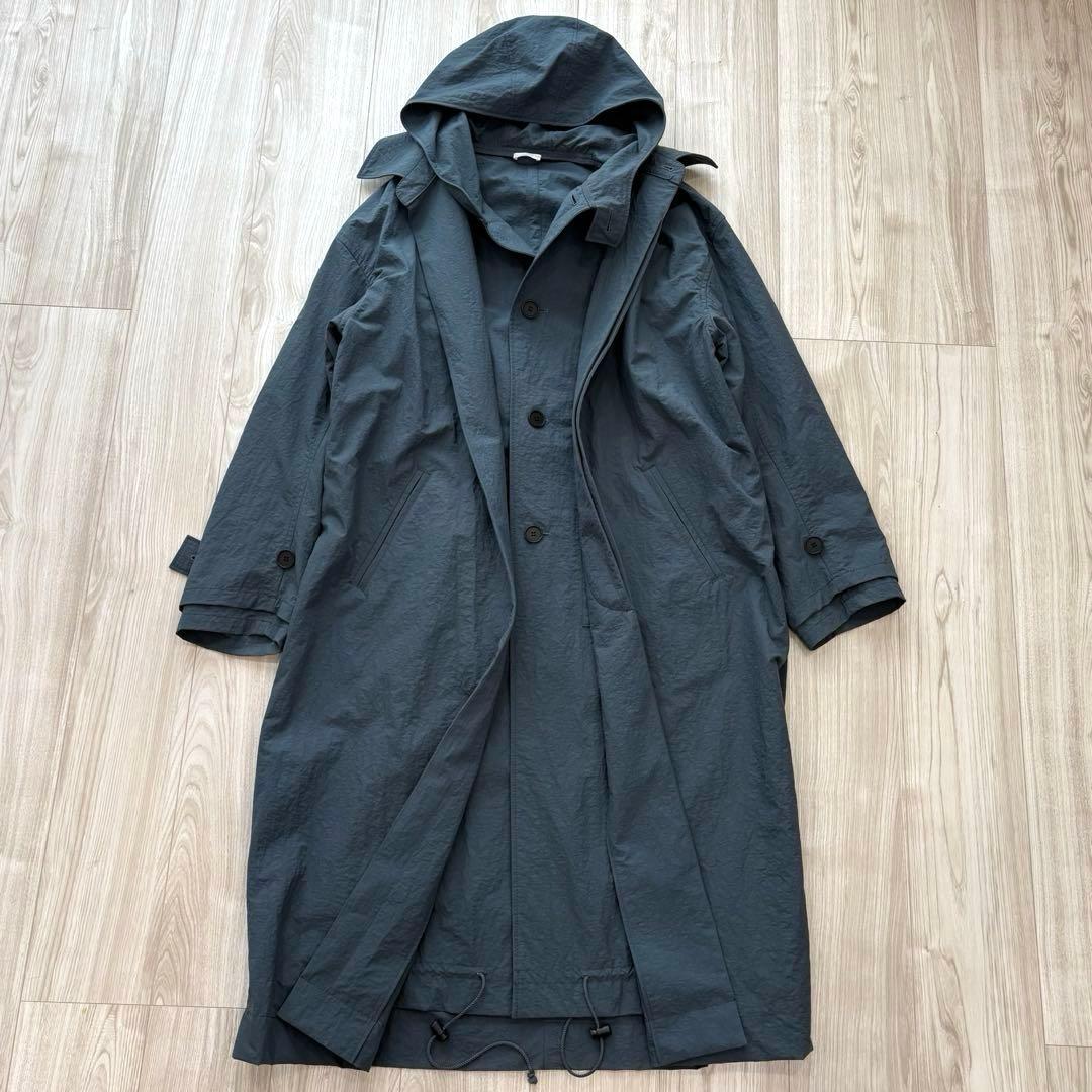 【極美品】BlancYM 22AW Convertible Nylon Coat 極美品】BlancYM 22AW Convertible Nylon Coat Blanc YM」convertible