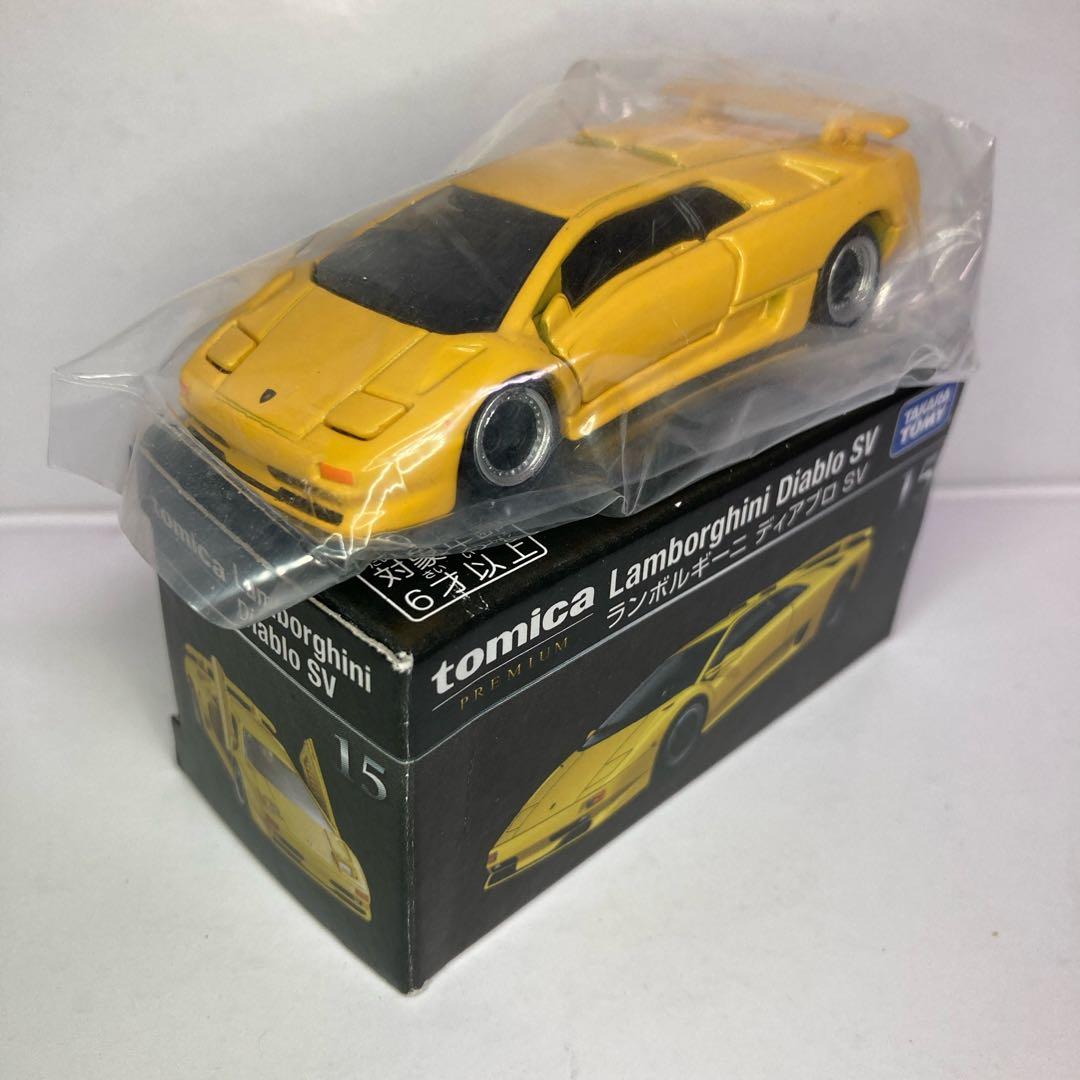 ☆絶版トミカプレミアム☆NO.15 ランボルギーニ ディアブロ SV
