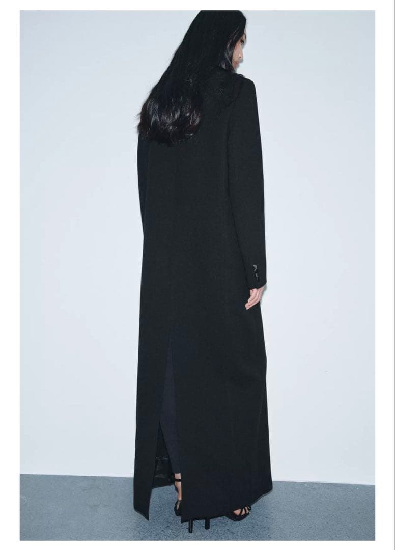 ZARA ZW COLLECTION タキシードカラーレヴィタコートM