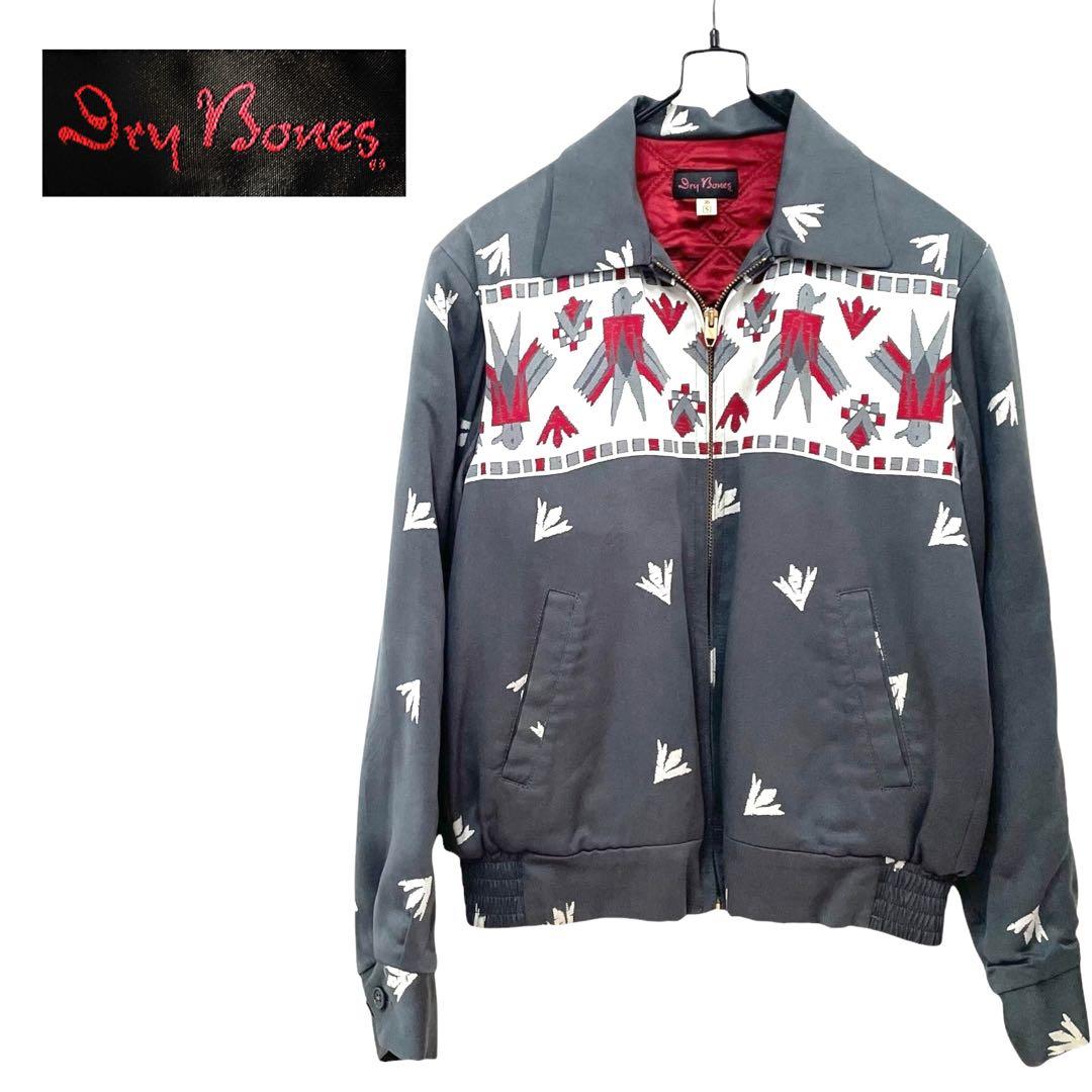 Dry Bones ドライボーンズ ジャケット ギャバジャン サンダーバード柄