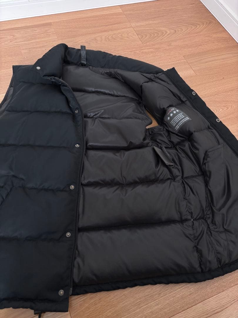 wjk×DUVETICA コラボ ダウンベスト 黒 L 高級グースダウン使用 - メルカリ