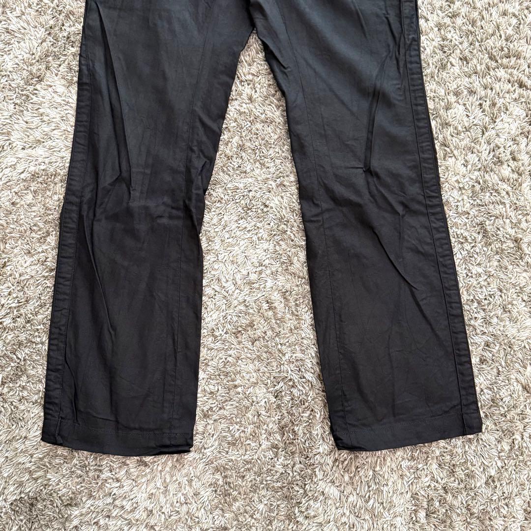 Y's ブラック フレアスラックス サイズ3 サイドライン y2k - メルカリ