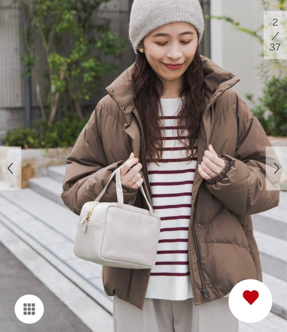 新品タグ付◇ ブラウン DOORS グリーンダウン撥水2WAYジャケット