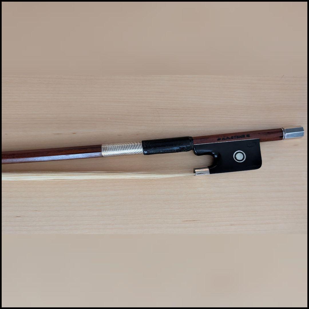 チェロ弓】H.A. Stohr Cello Bow 古めの弓 送料込 - メルカリ