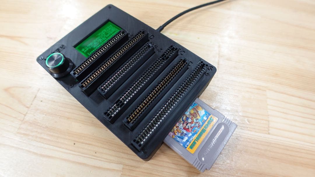 CartridgeReader V5 SA1対応 自動電圧選択【ダークグレー】