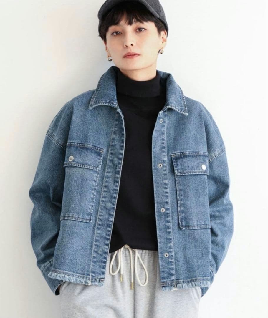 新品 バンヤードストーム ショートワイドGジャン デニムジャケット