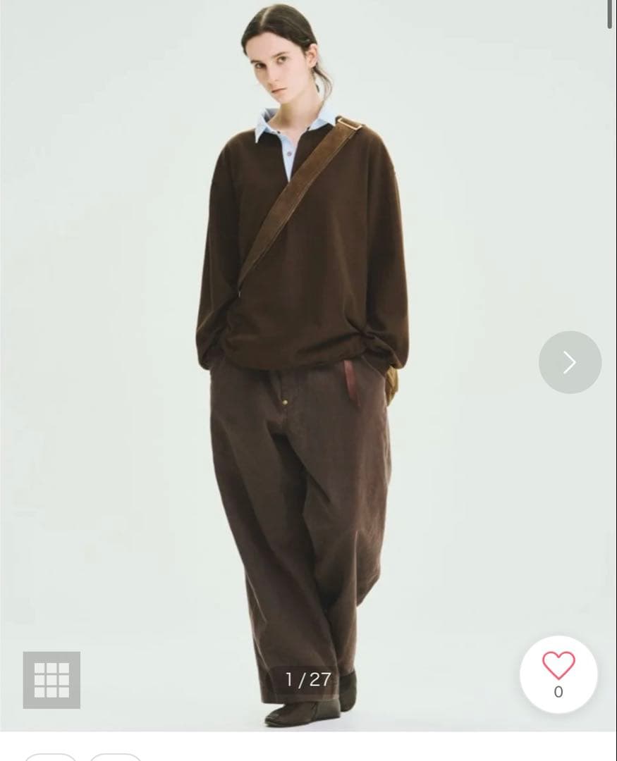 FOLL / フォル dry cotton rugby shirt - メルカリ