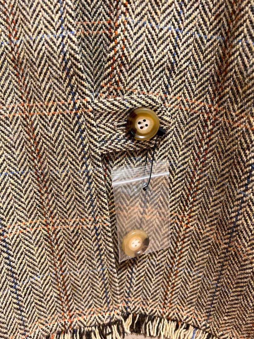 新品 北欧、暮らしの道具店 「ワードローブを新鮮に」ヘリンボーン柄の