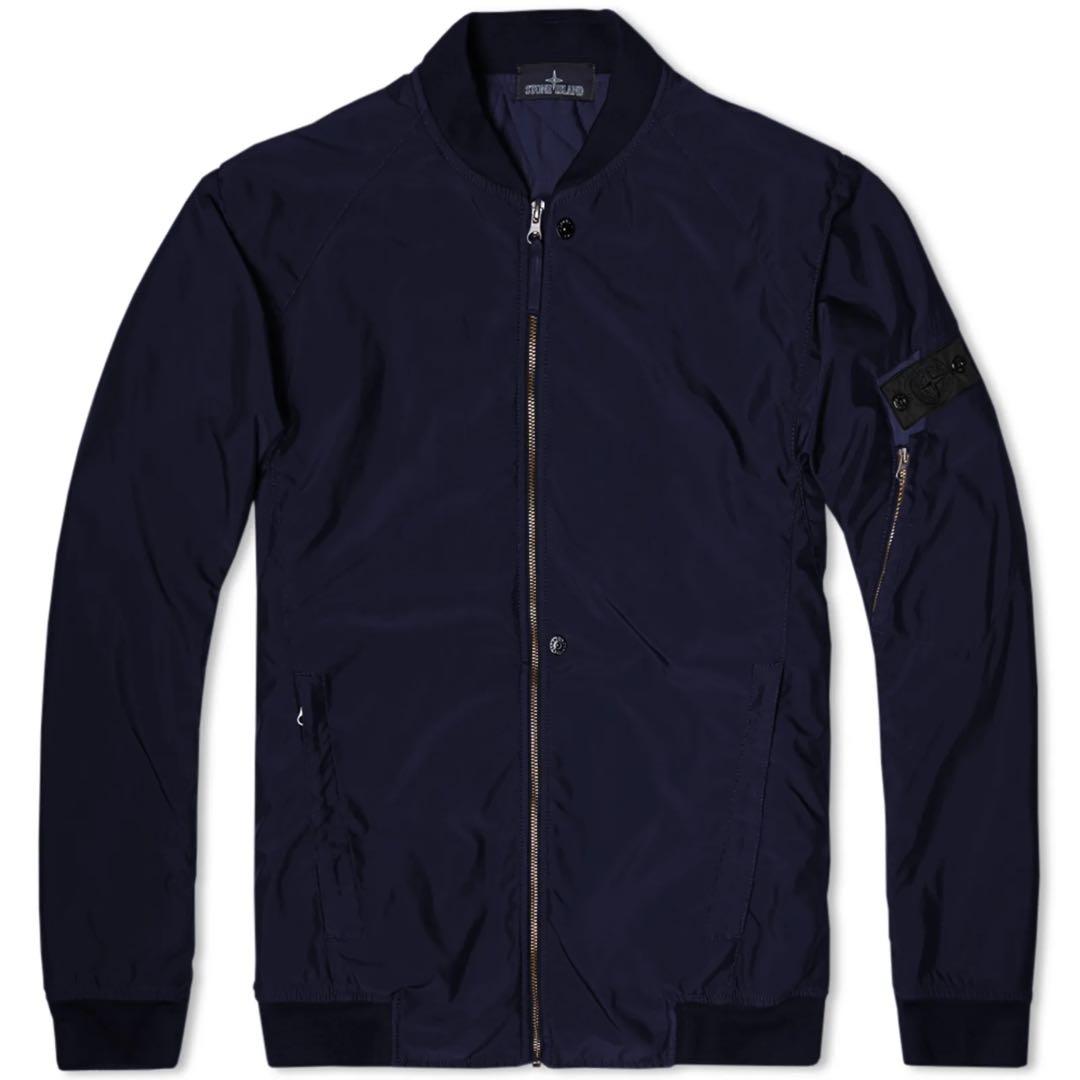 Garment Dyed Diagonal Weave MA-1 Bomber