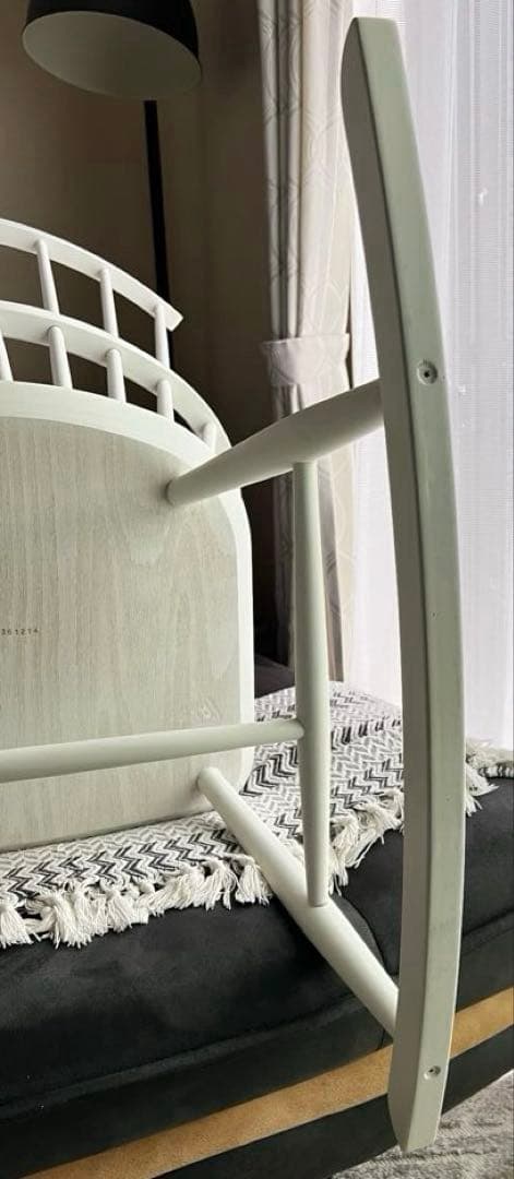 美品】FDBモブラー ロッキングチェア J52G ホワイト