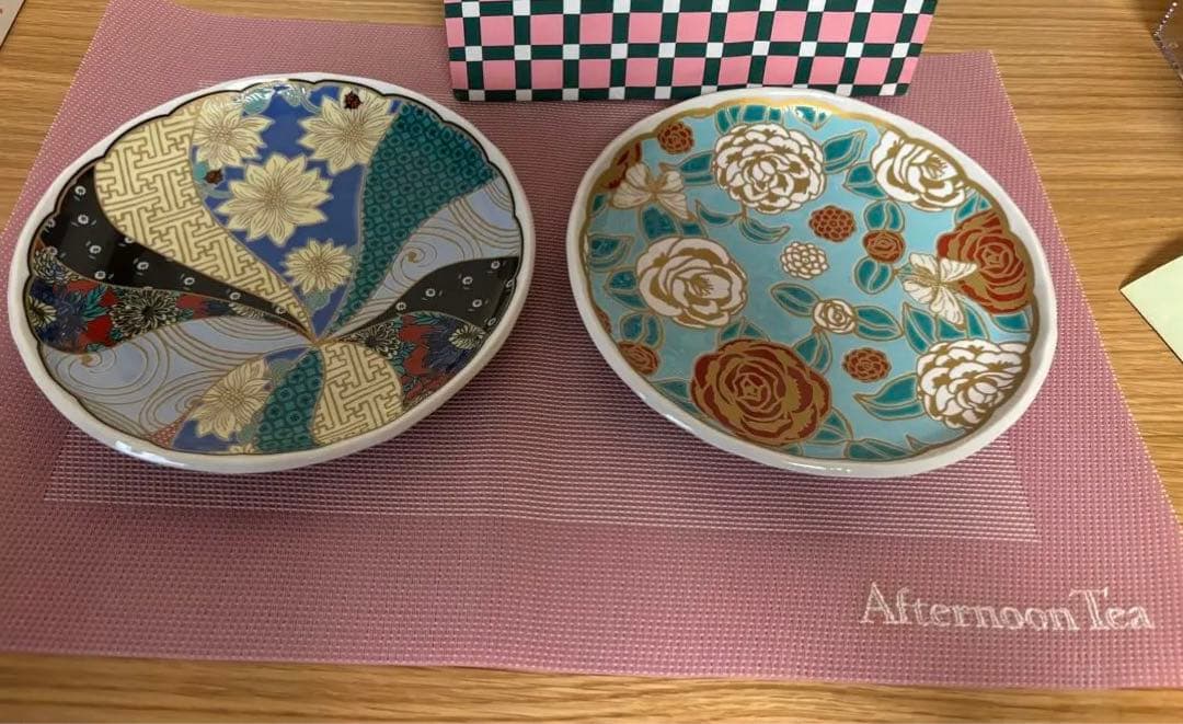アフタヌーンティー ナタリーレテ 未使用九谷焼大皿《マルチ》ナタリー