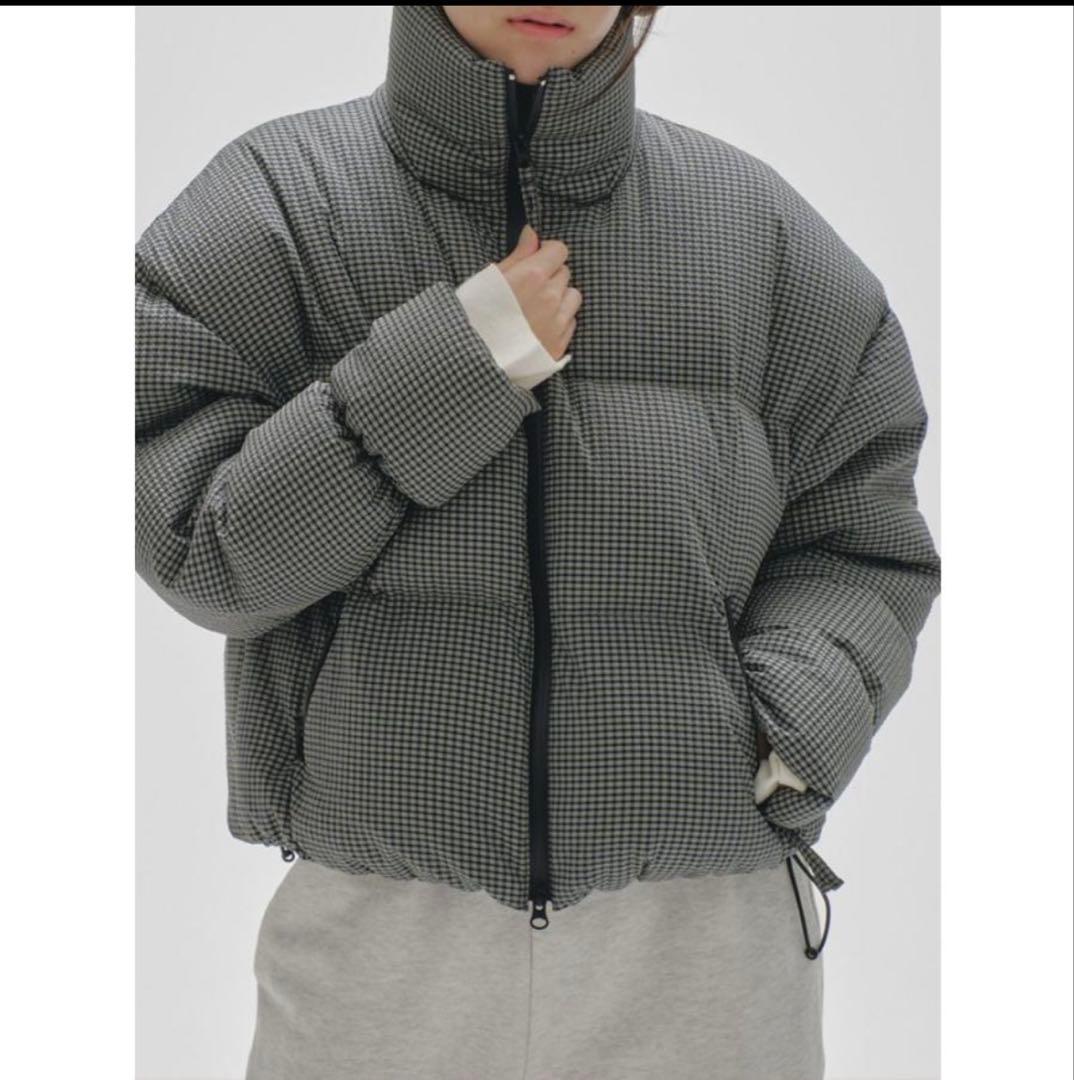 新品未使用☆ TODAYFUL トゥデイフル チェックダウンジャケット ミント