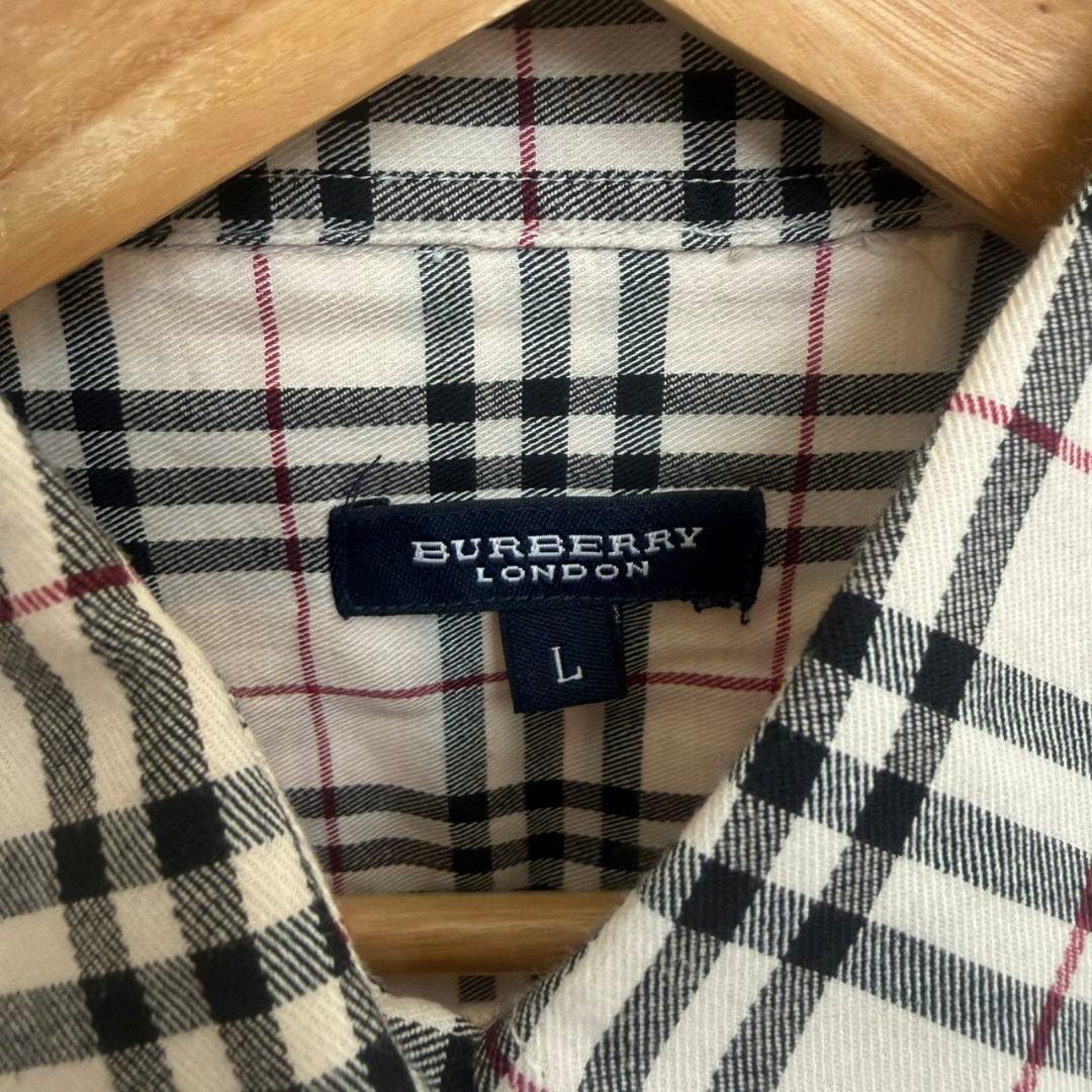 美品 BURBERRY ノバチェック柄 長袖シャツ レディース L - メルカリ